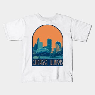 Chicago Decal Kids T-Shirt